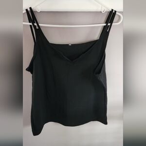 Black Sleeveless Women's Top